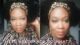 Amazon Headband Afro Curly Human Hair Bob Wig (10 Inches) - Caitlyn Hair - Headbands To Hook Mask