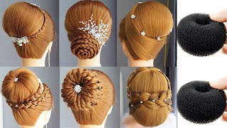 6 Easy Bun Hairstyles For Wedding Party | Prom Updo Hairstyle