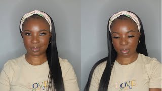 I Tried A Headband Wig The Most Affordable Ft. Celie Hair