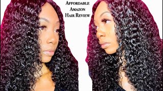 Diy Lace Closure Wig ❤️Affordable Amazon Bundles Using Msjoli Deep Wave Hair From Amazon