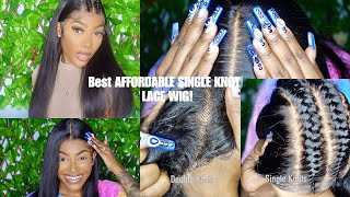 New Affordable Single Knot & Layered Edge Lace Wig Ft. Xrsbeautyhair | Petite-Sue Divinitii