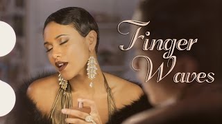 How To Style Finger Waves On Short Hair