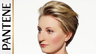 How To Style Short Hair: Swept Back Pixie Cut