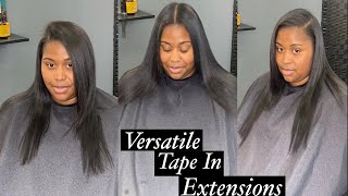 Versatile Tape In Extensions - Multiple Styles , 1 Visit To The Salon.