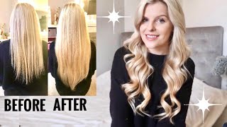 Tape Hair Extensions | Review And How To Apply At Home | Tess Hair Extensions | Ad Gifted