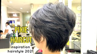Pixie Cut | Girl Haircut | Hair Transformation | Korean Pixie Cut | Potong Rambut Wanita Pendek