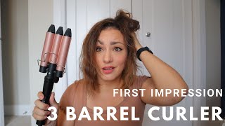 Short Hair 3 Barrel Curling Iron Review - Amazon