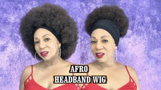 Moduwigs Afro Headband Wig Jafro