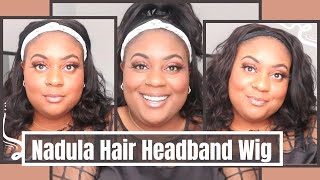 Must Have Headband Wig ! || Nadula Hair 14" Brazillian Body Wave Headband Wig || Ashley Clarke