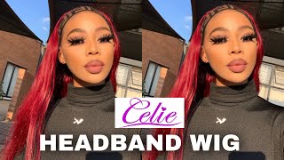 It’S Giving Ariel Ft Celie Hair | Headband Wig Install | South African Youtuber