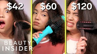 $42 Vs. $120 Brush Straighteners On Curly Hair | How Much Should I Spend?