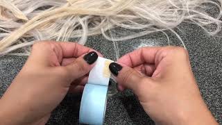 Hair Extensions How To Tape Hair Extensions