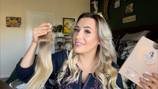 Full Shine Hair Tape In Extensions And Clip In Extensions Review