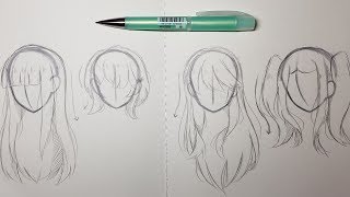4 Ways To Draw Hair