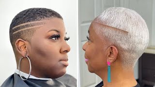60 Low Maintenance Short Hairstyles/Haircuts For Matured Black Women | Very Low Cuts | Wendy Styles.