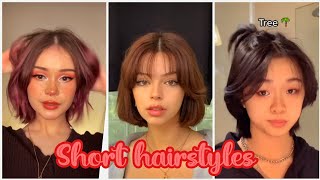 Short Hair Hairstyles You Should Try| Short Hair | Baddie Hairstyle ✨ | Tiktok Compilation 2022