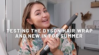 Testing The Dyson Hair Wrap And New In For Summer - Fashion And Beauty | Petiteelliee