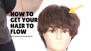 How To Get A Hair Flow - Thesalonguy