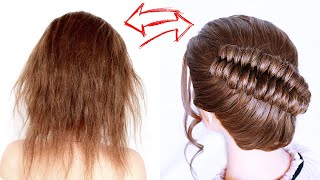 Infinity Braid On Short Hair || Simple Hairstyle || New Hairstyle || Cute Hairstyles || Hairstyle