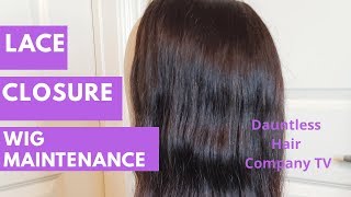 Wig Maintenance | How To Wash Your Lace Closure Wig