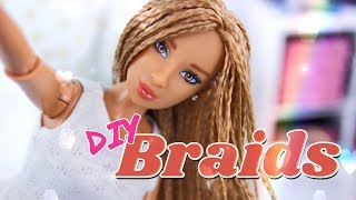 Diy - How To Make: Doll Braids | Braid Your Dolls Hair Today!!