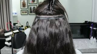Tape Hair Extensions / Hair Products / Hair Extensions In Dubai / Hair Fixing