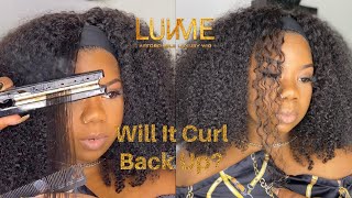 Will It Curl Back Up? | Luvme Hair Jerry Curl Headband Wig