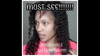 Affordable Amazon Human Hair Wig - First Impressions | Bawsyflossy