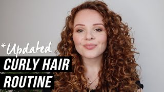Curly Hair Wash Day Routine 2021 | Wash, Style & Diffuse