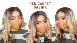 Mane Concept Red Carpet Synthetic Hair Hd Edge Slay Lace Wig - Rche206 Davina --/Wigtypes.Com