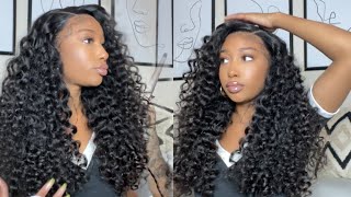 This Wig Is A Must| Ready To Wear Curly Lace Wig| Ft. Oq Hair