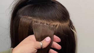 How To Apply The Twin Tabs® Hair Extensions