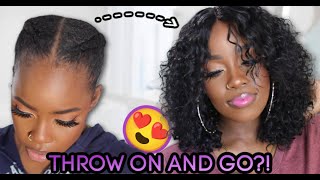 New "Wear On The Daily Wig" The Low Maintenance Throw On & Go Wet & Wavy Wig! | Mary K. Be