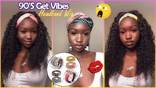 I'M Obsessed!!✅No Glue No Edges Headband Wig Install | Simple Style Ft. #Ulahair Review