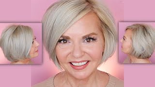 Styling Short Hair Over 50 - Step By Step!