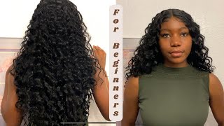 How To Install A Wig For The First Time !!! | Cheap And Affordable Wig