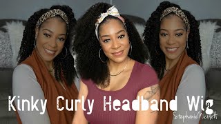 The Most Natural Headband Wig From Neflyon Wigs | Kinky Curly Texture | Lazy Girl Approved