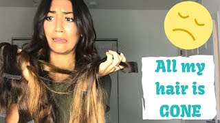 Removing My Tape In Extensions + Using Monat