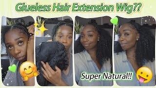 Trending Glueless Wig? Clip In Hair Extensions Install | Protect Your Natrual Hair #Elfinhair