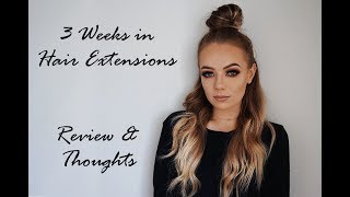 3 Weeks In Hair Extension Review & My Thoughts | Amazing Beauty Hair Extensions | Discount Code