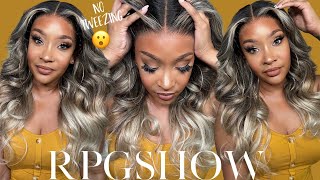 Start To Finish Lace Frontal Melted Wig | No Glue, No Bleach, No Plucking Ft. Rpgshow