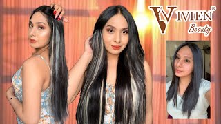 Hair Transformation With Vivien Hair (Adding Highlights Using Tape-In Hair Extensions)
