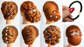 7 Simple And Easy Hairstyles With 1 Rubber Band