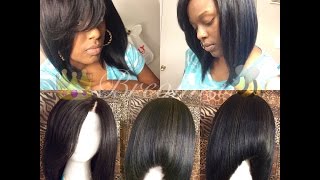 How-To Make A Custom Wig With Lace Closure (Bob)