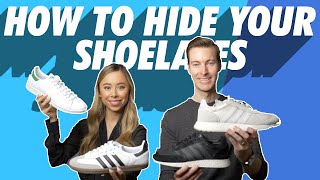 How To Hide Your Laces | Tuck In Shoelaces | Fast & Easy Shoe Hacks - Sneakers, Boots, Dress Shoes