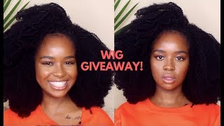 Kinky Textured Lace Wig Giveaway L Hergivenhair