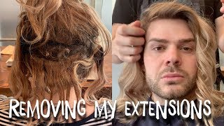 Short To Long Hair Extension Removal And Maintenance