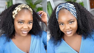 *Must Have* Very Affordable & Natural Afro Kinky Curly Headband Wig 2021 | Ft. Curlyme Hair