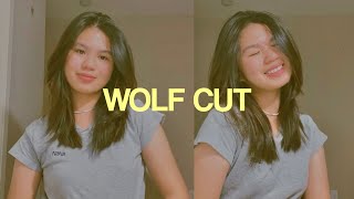 Impulsively Cutting My Hair Short | Diy Wolf Cut ‍♀️