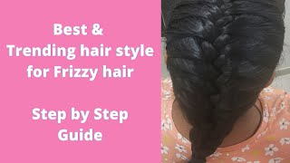 Frizzy Hair Problem | How To Style Curly Hair | Hairstyle For Frizzy Hair | Short Hair Standout